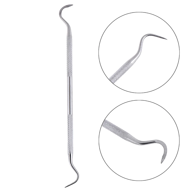 Doppelendige Dentalsonde Zahnmedizinisches Instrument Doppelendiges Design Zahnreinigungs- und Untersuchungswerkzeug für die Mundpflege zu Hause – Detail 7