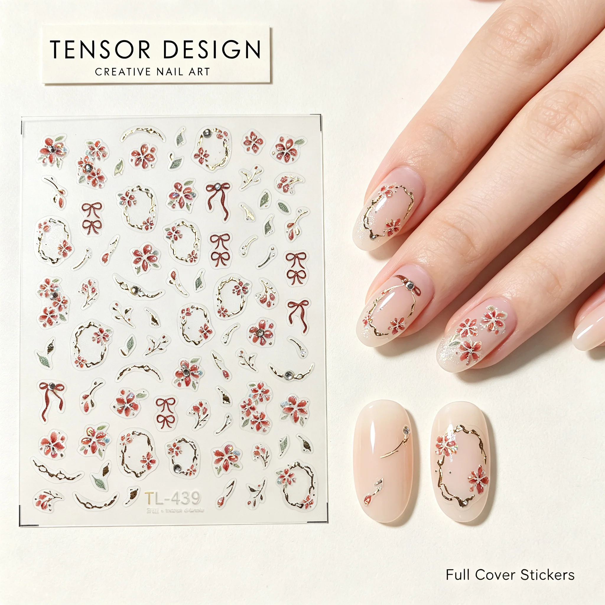 ملصقات أظافر تينسر نيل بتصميم  - مراجعة Nail Art Elegan وسعره