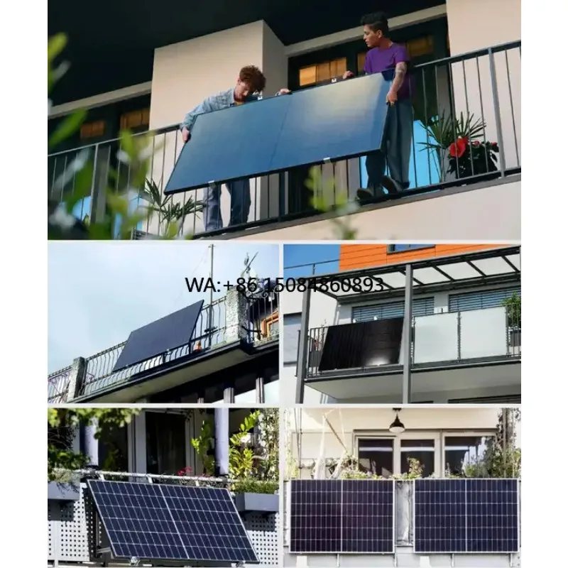 Germany Stock 600w 800w Balkonkraftwerk Plug and Play Balcony Solar System Kit Solar-powered balcony generation