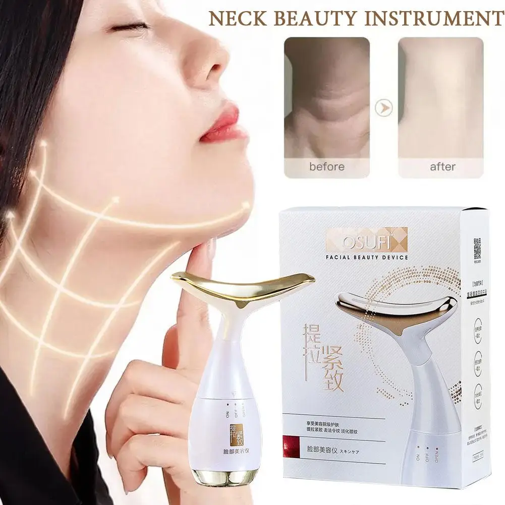 Face Massager Neck Facial Eye Massage Introducer Microcurrent Skin Rejuvenation Anti Aging Beauty Device Dropshipping