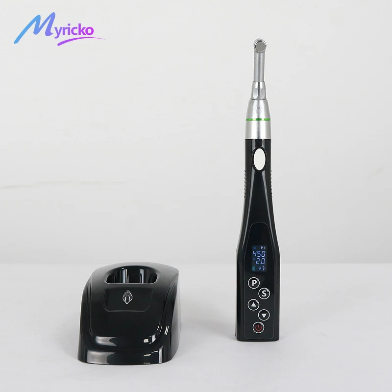 Dental Wireless Endo Motor Smart With LED Lamp 16:1  Contra Angle Reciprocating Motion Dentistry Endodontic Instrument