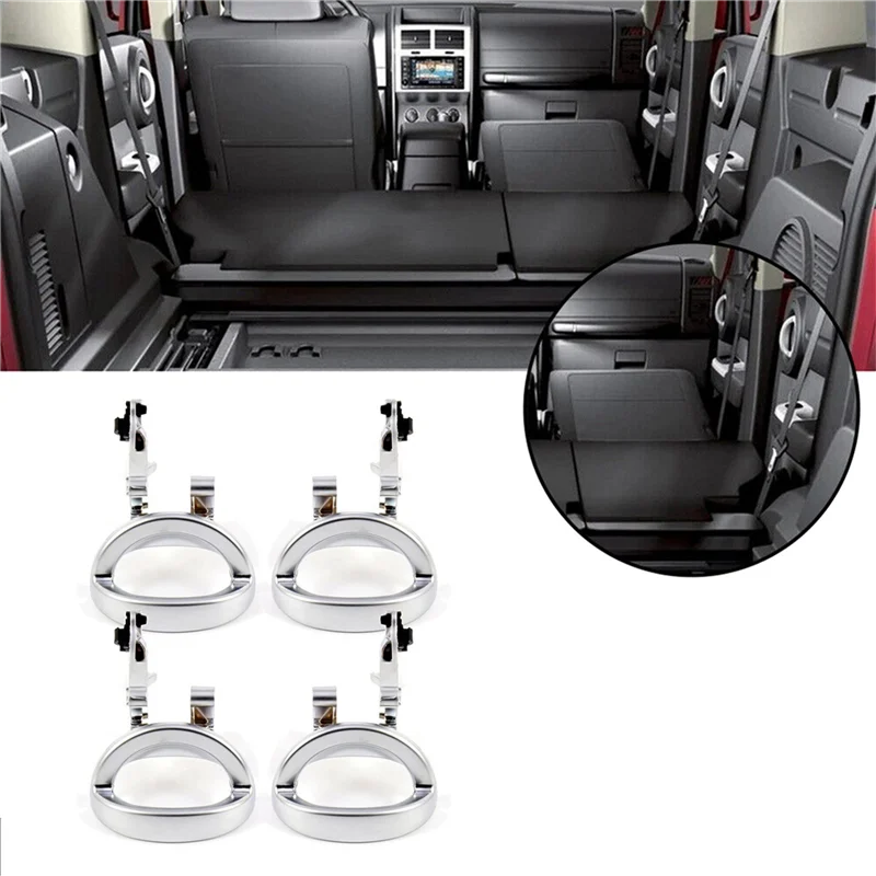 

A03Q-12 Pcs Car Interior Door Handle For Dodge Nitro 2007-2011 68004828AA 68004829AA Door Handle Satin Chrome