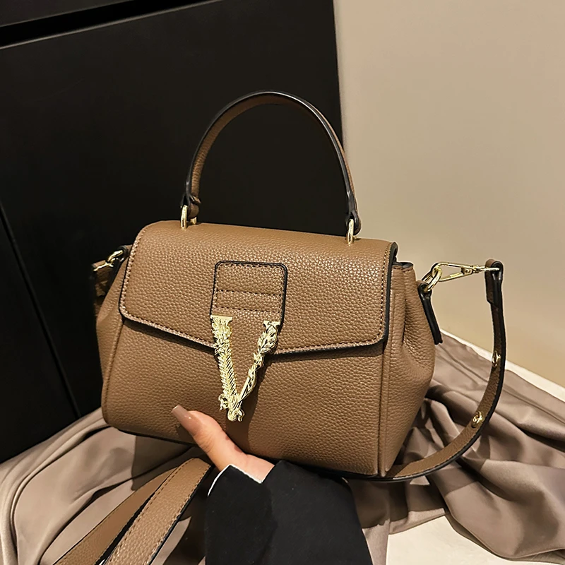 

Elegant Classic Designer Paris High-End Tote Bag Women Minimalist Vintage Leather Unique Solid Color Fashion