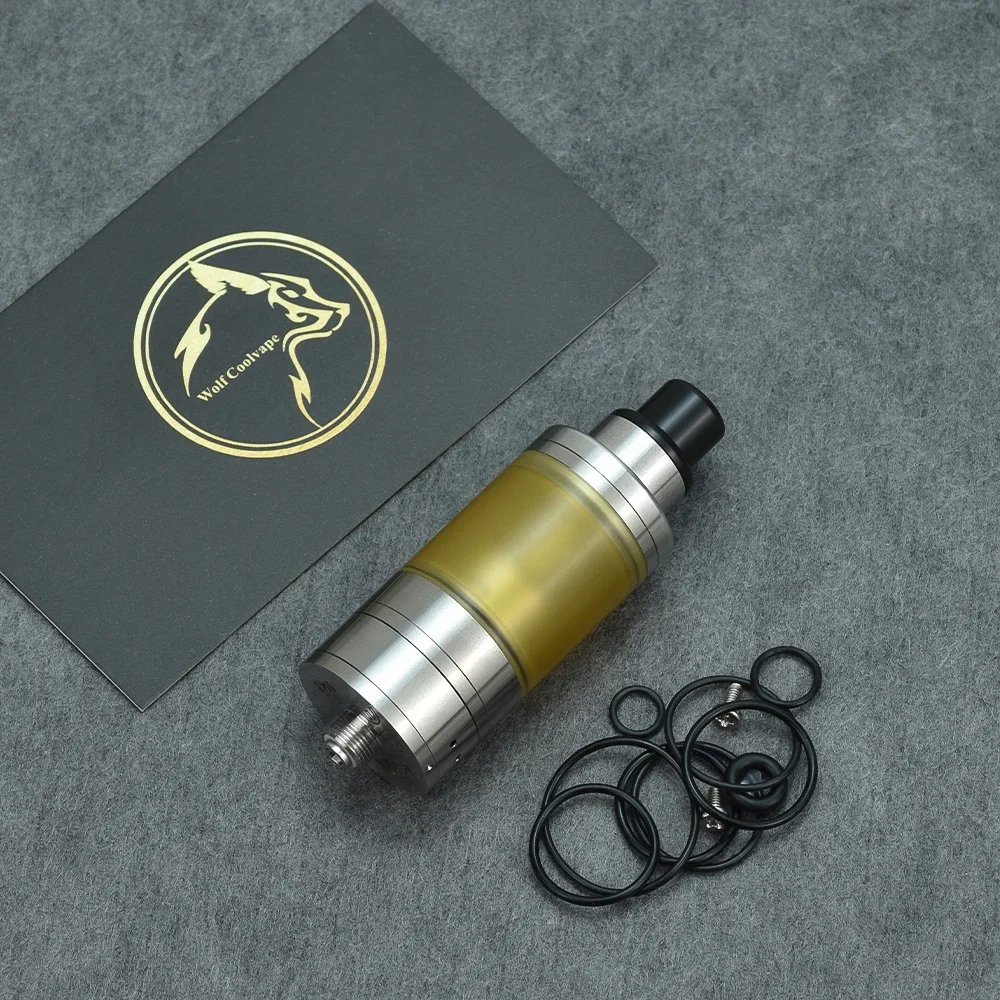 Luca Creation 4C Tank Style MTL RTA Atomizzatore Vape ricostruibile 3,0 ml Diametro 22 mm vs Kayfun x mtl rta