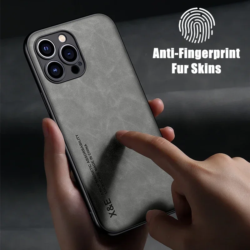 Magnet Case For Apple iPhone 11 12 13 14 15 16 17 Pro Max 16e 17e Mini XR XS Max X 8 7 Plus SE SE3 Shockproof Cover Case Funda