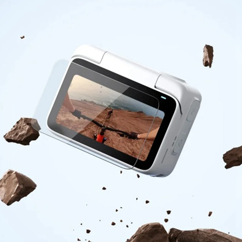 Film de protection pour appareil photo Guatemala, protecteur d'écran, film en verre, accessoires de caméra au pouce, Shwisstone Insta360 GO 3S