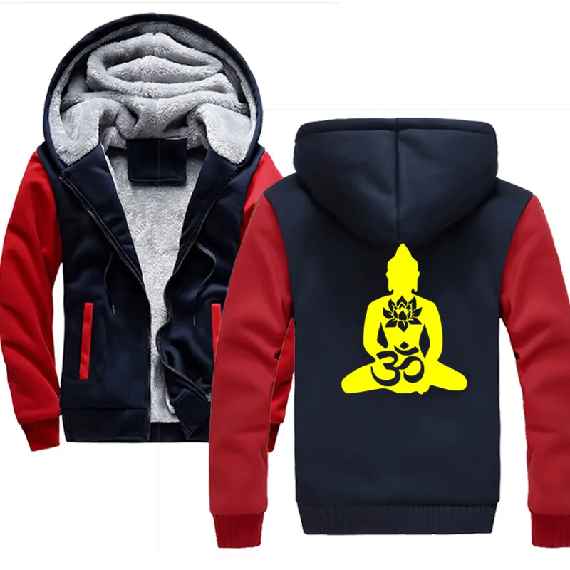 

Casual Hoodies Men Fashion New Anycuros Buddha Hooded Sweatshirt Coat Mens Masculino Fashion Hoodies Sportswear Tracksuit