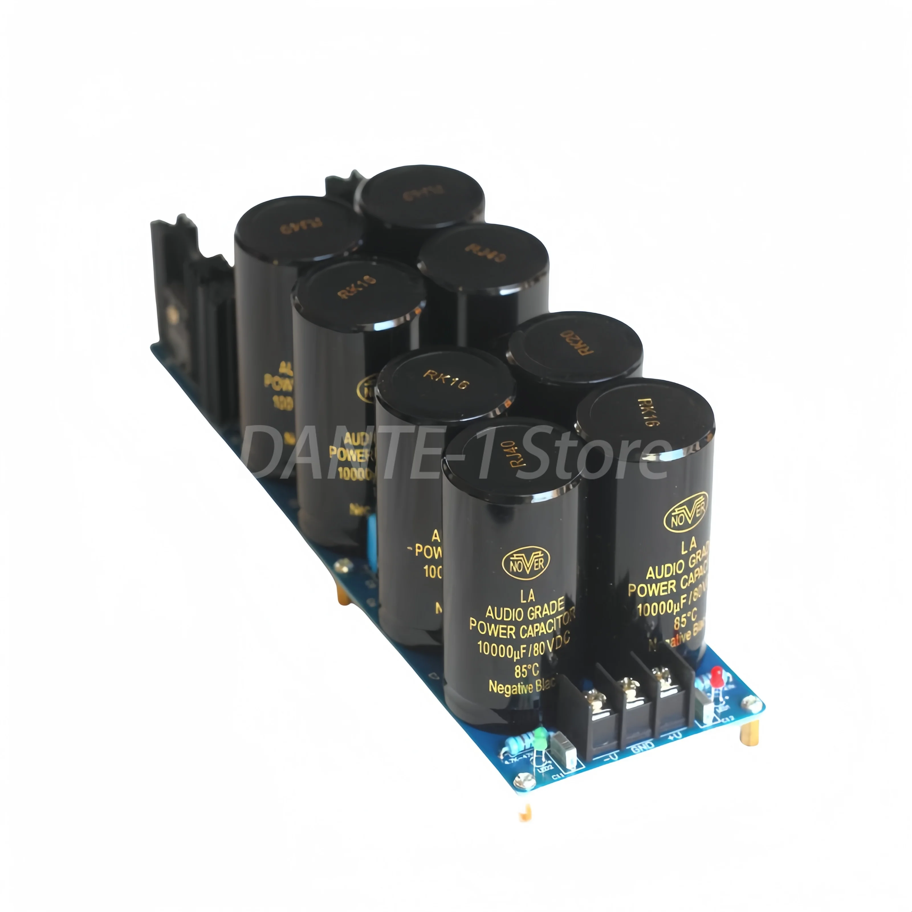 Dual power supply 90A Schottky amplifier rectifier filter parts finished board screw capacitor high current high power