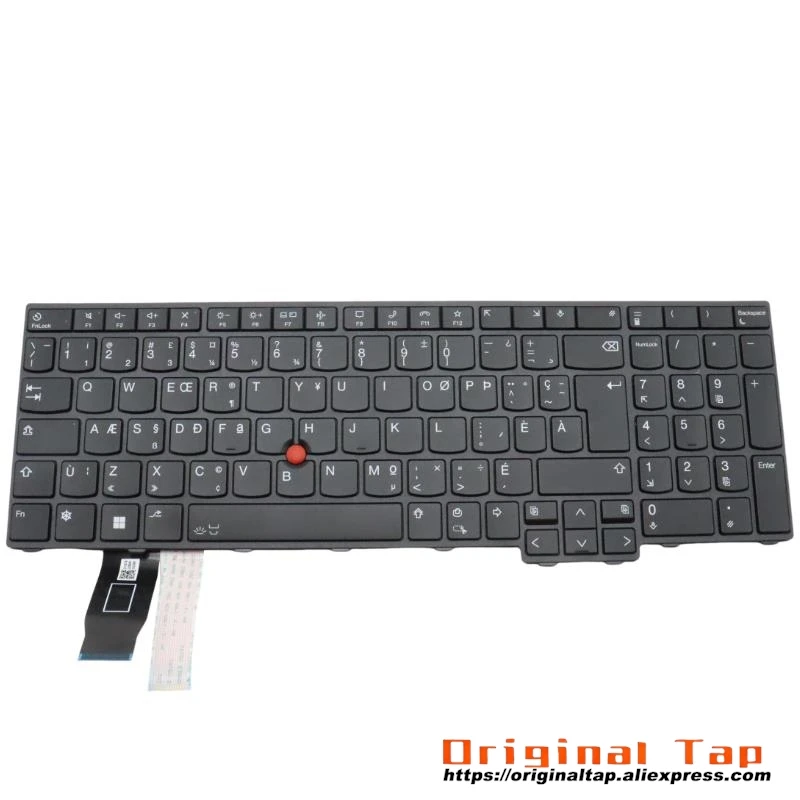 CFA Canadian French Backlit Keyboard for Lenovo Thinkpad L15 Gen 3 T16 P16s Gen 1 5N21D93613 5N21D93687 5N21D93761