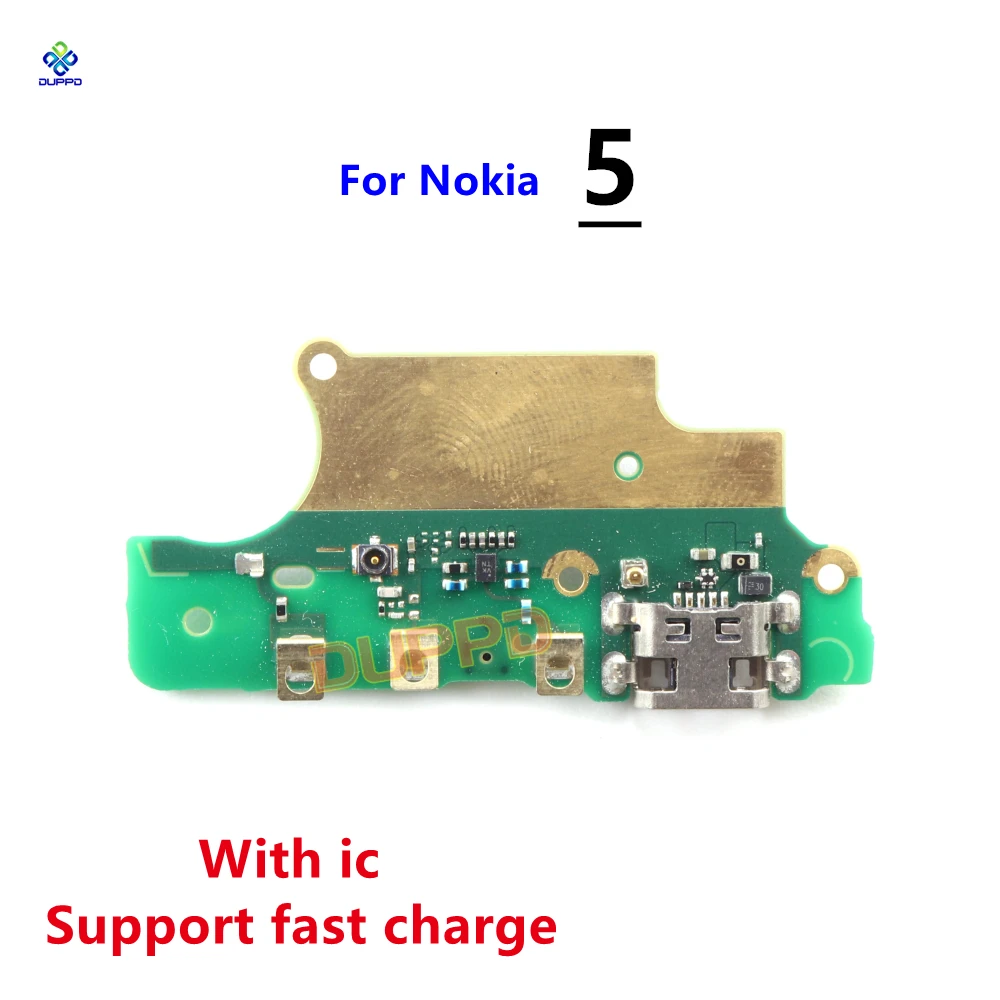 

For Nokia 5 N5 TA-1053 TA-1021 TA-1024 Usb Charger Board USB Charging Port Dock Plug Jack Connector Flex Cable + Microphone