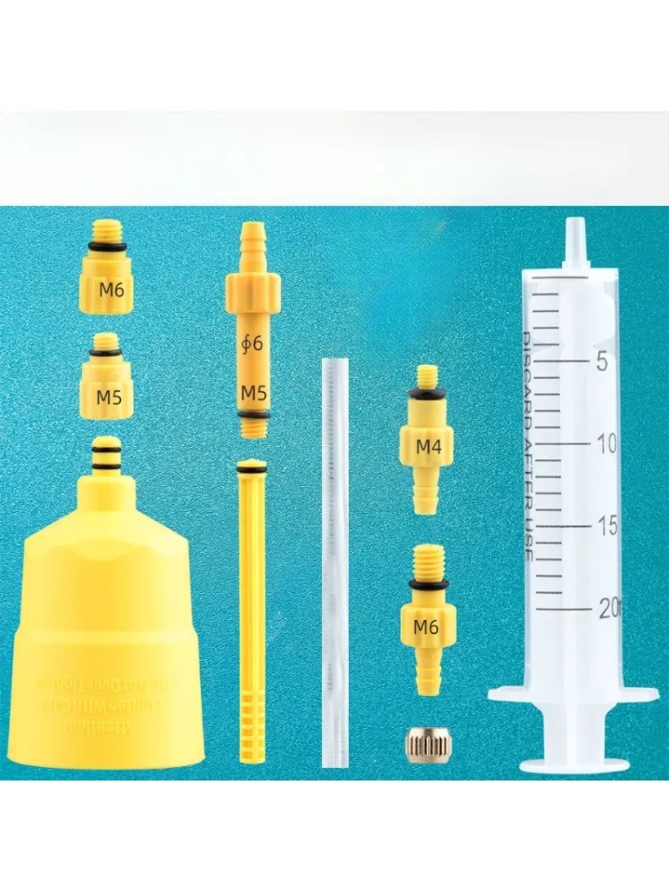 AliExpress NONE Bicycle Hydraulic Bleed Tool Kit for Goodtaste Xod Series Disc System Use Mineral Oil Brake EZmtb M315 Oiling Tools Bikes