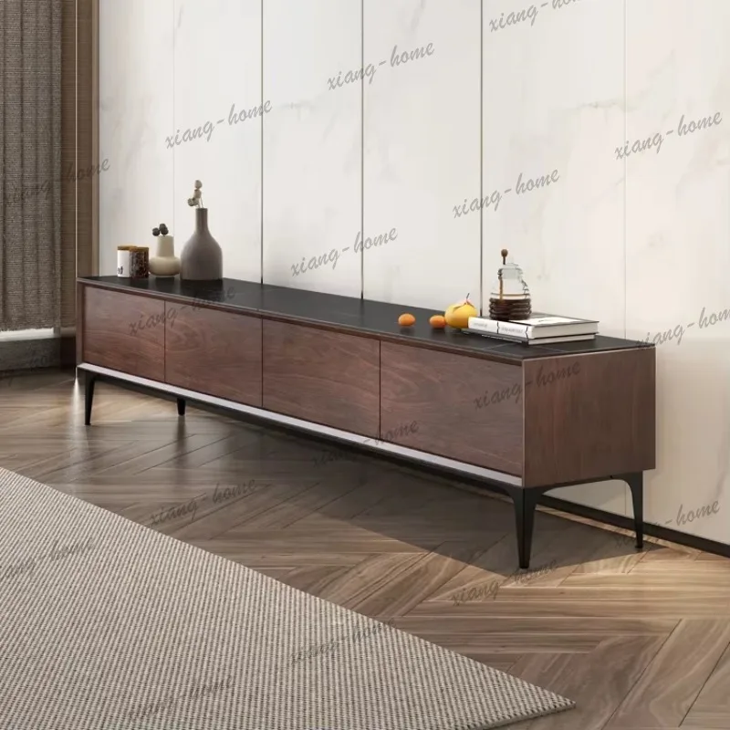 YJ Minimalist Vintage Tv Stand With Mount Classic Nordic Simple Tv Stand Living Room Trendy Mueble De Sala Modernos Home Furnitu