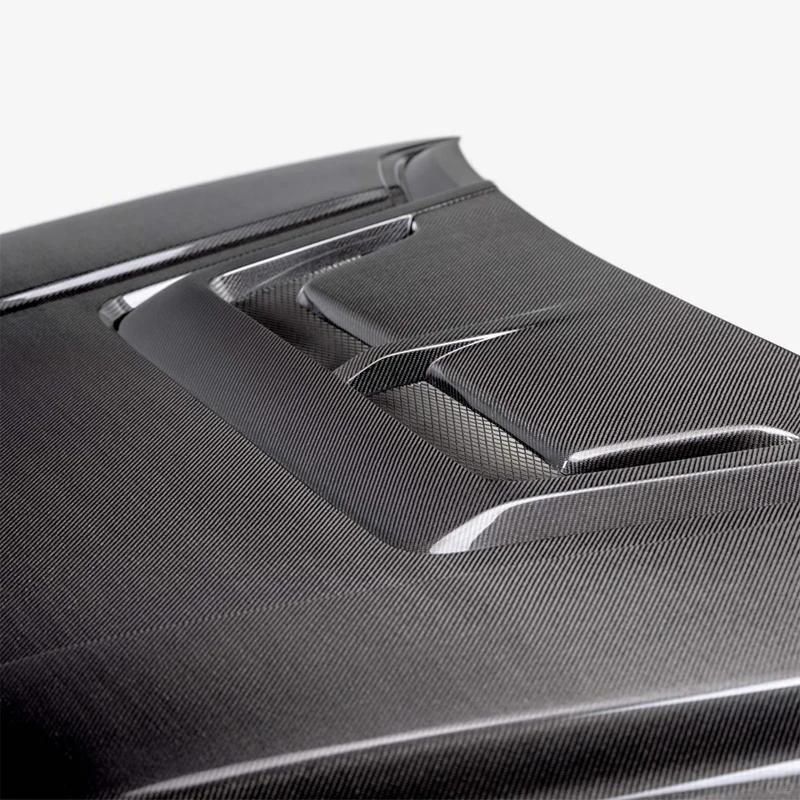Suitable for 2022-2024 Toyota Sequoia Modified Carbon Fiber Hood Engine Cover Protection Decorative Accessories