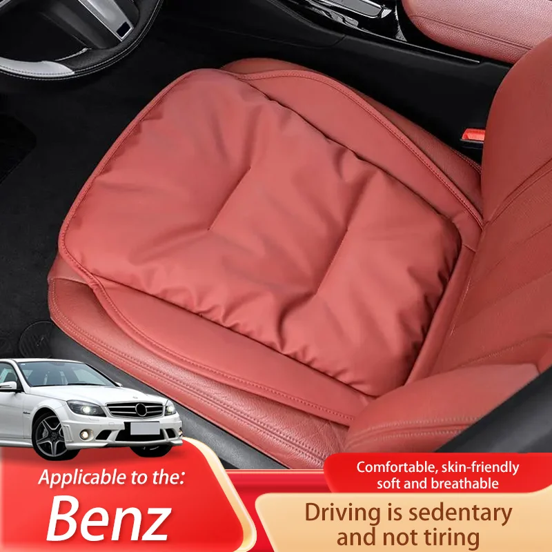 

Car Seat Cushion Luxury Leather Support Pad High Rebound Sponge Seat Cover For Benz C level 09 style