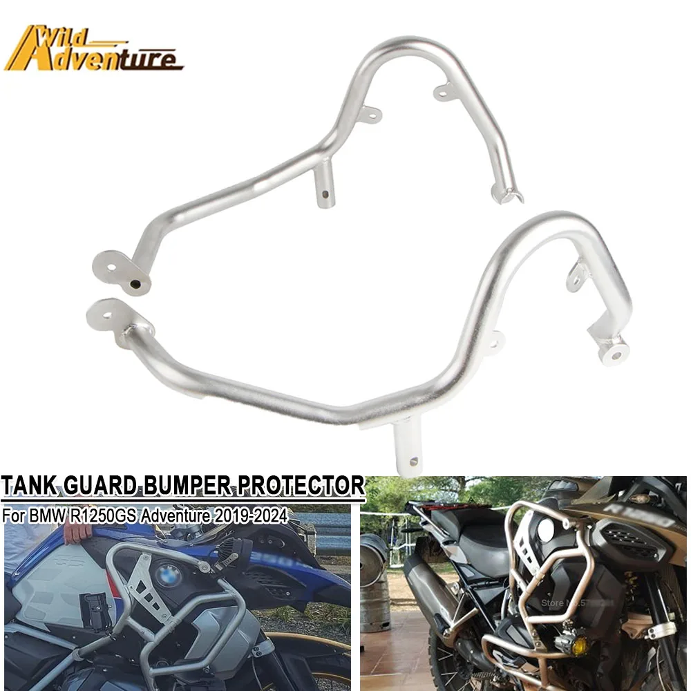 

Fit For BMW R1250GS ADV R1250GSA 2018-2022 Motorcycle Highway Crash Bars Bumper Engine Tank Guard Stunt Cage Protector R1250GS