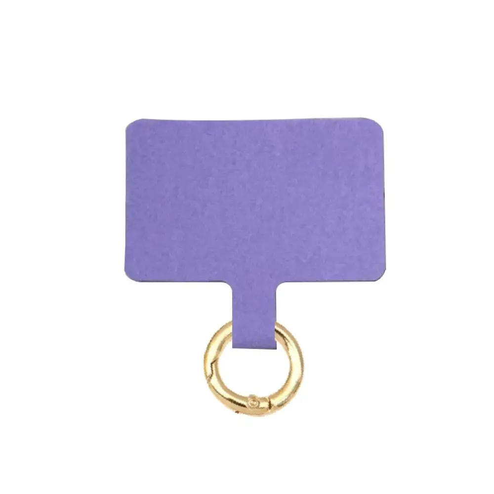 Universal Detachable Phone Lanyard Gasket Metal Backle Phone Charm Mobile Tether Pad Anti-lost Durable Phone Patch Hanging Cord