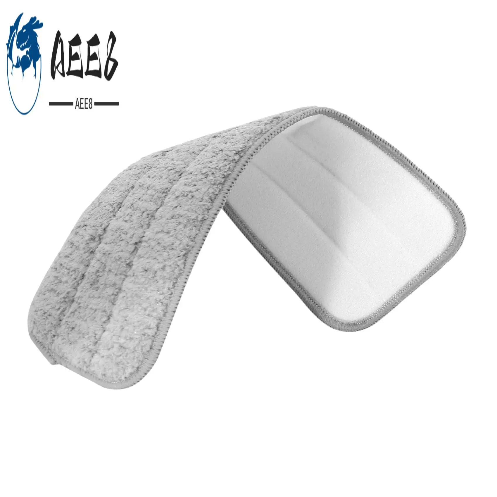 AEE8-4Pcs التنظيف الدائم ل Xiaomi Deerma Tb500 رذاذ ممسحة المياه قطب 360 تنظيف الملابس استبدال القماش 355X120mm #1