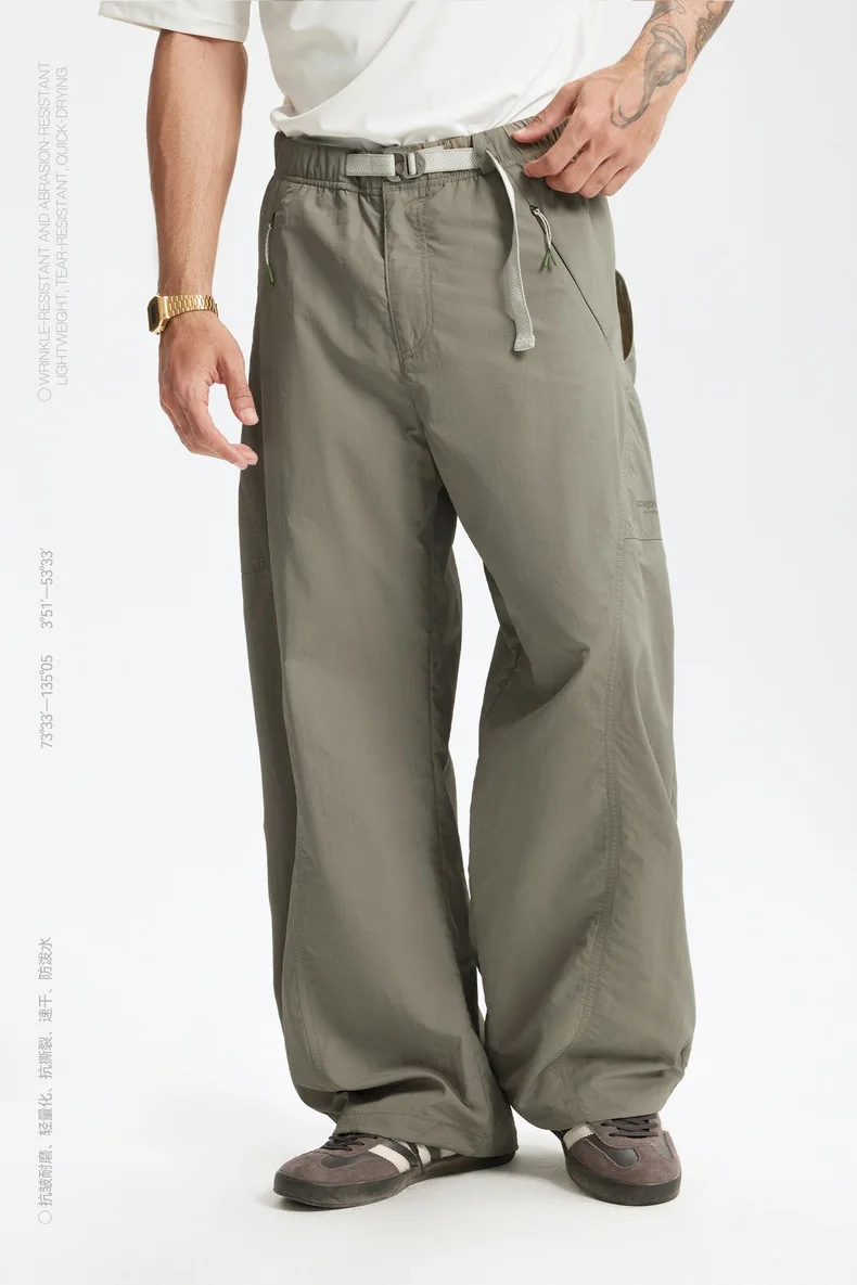 

Curved-leg Work Trousers Loose-fitting, Hard-wearing Soft Men Women Versatile