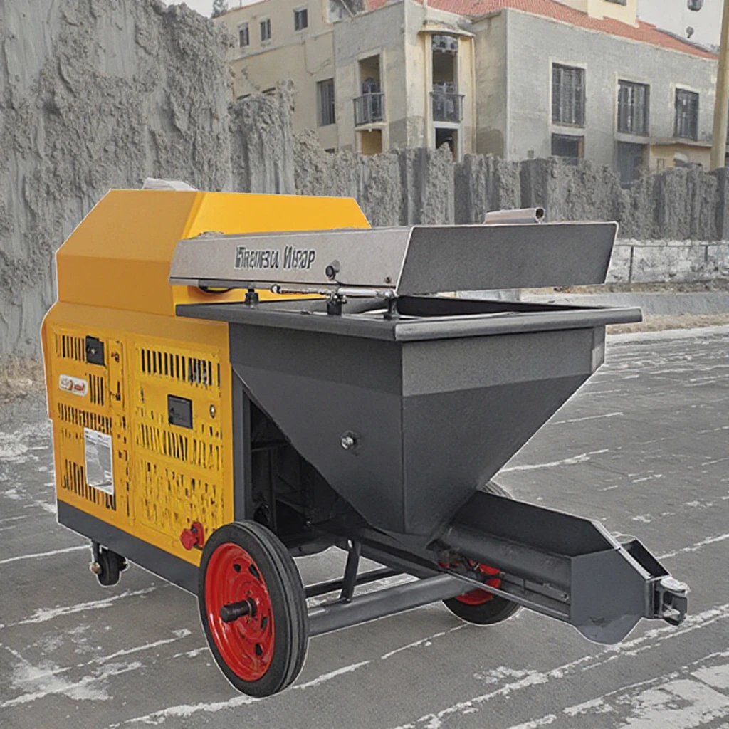 Plastering Machine, Wall Putty, Cement Mortar Spraying Machine, Cement Spraying Machine