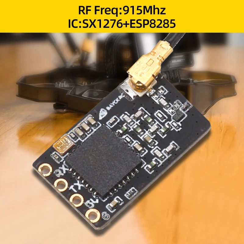 BAYCK ELRS Receiver 2.4G NANO ExpressLRS 915MHz RX With T Type Antenna Support WiFi For RC FPV Racing Drone Quadcopter