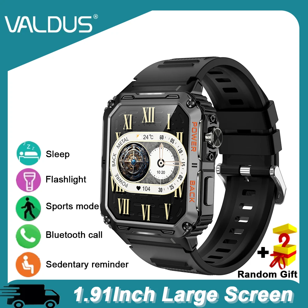 

Смарт-часы Valdus VD38 для мужчин и женщин, Bluetooth, пульсометр, спортивный фитнес, длительный срок службы батареи, новинка 2024, Смарт-часы для IOS, Android