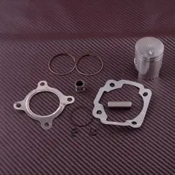 50cc Motorcycle Piston Ring Gasket Set Fit For Jog Minarelli Yamaha Type 2-Stroke Scooter Motor High Quality New