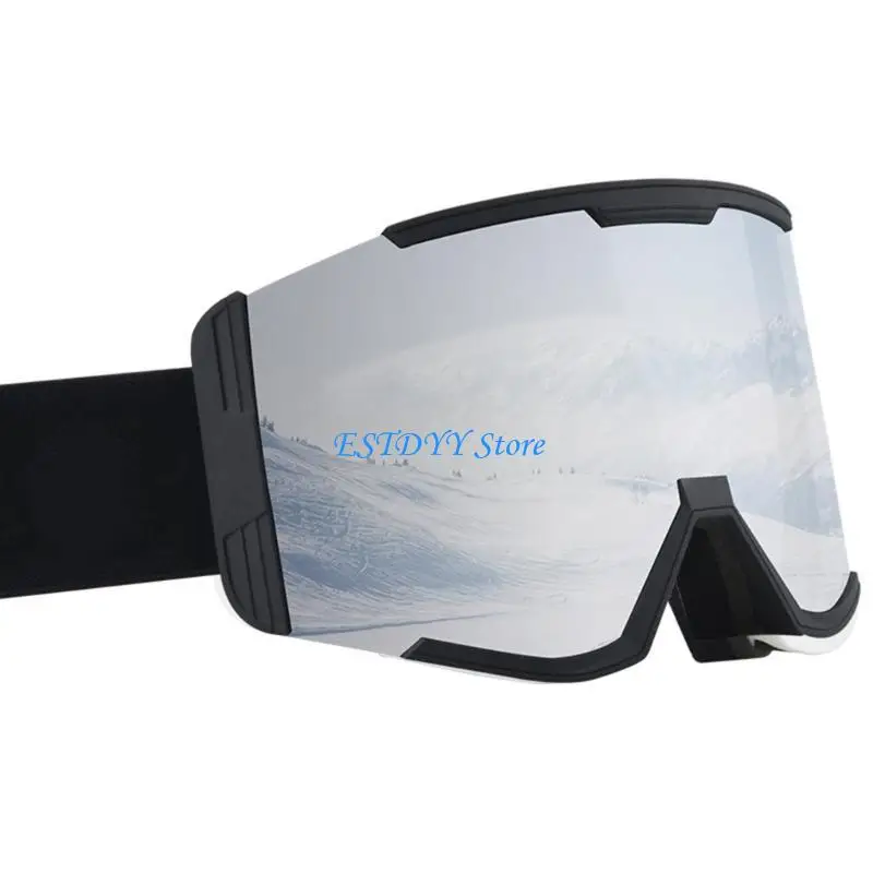G6DE Ski Glasses Snow Snowboard Sport Goggles Men Women Youth Teens Skiing Skating UV Protections Snowmobile Anti Fog Goggles