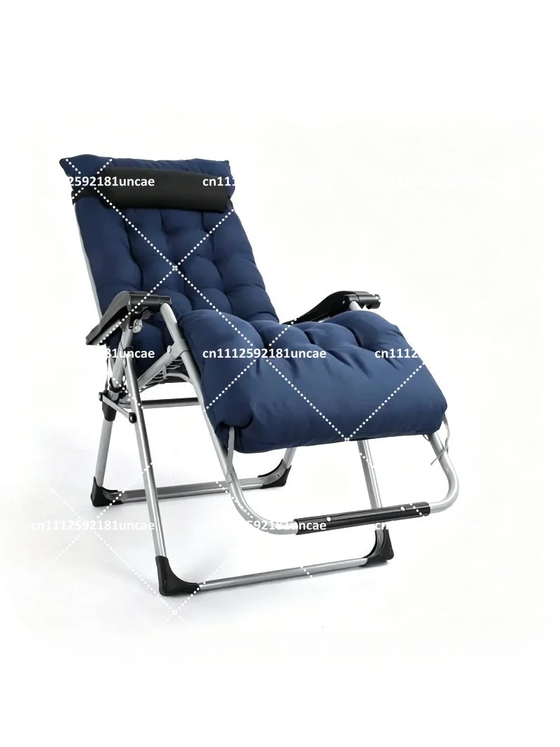 Deluxe Folding Lounge Chair for Outdoor Relaxation, Lightweight Portable Seat