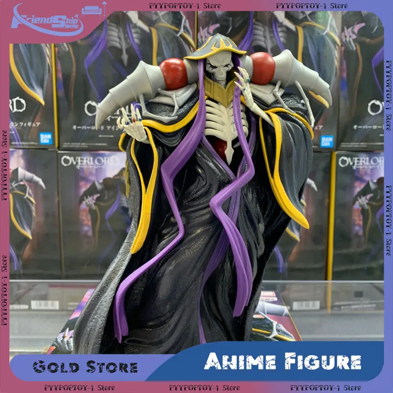 

BANPRESTO OVERLORD Anime Figure Albedo Ainz Ooal Gown Action Figurine PVC Model Desktop Decoration Collectible Statue Toys Gifts