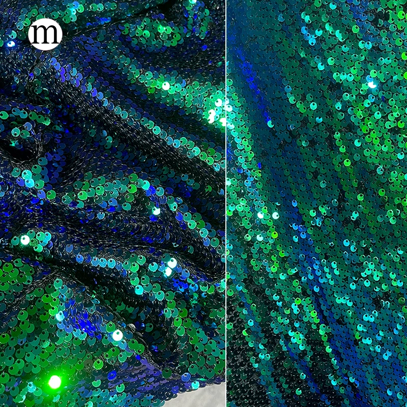 

Двусторонняя ткань с блестками, двухцветные откидные вечерние платья с блестками, события Гала, декор для вечеринки, шитье костюмов своими руками, поделки одежды