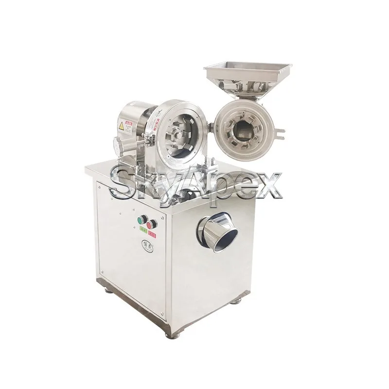 Stainless Steel Universal Crusher Corn Grain Spice Food Grinding Machine Factory Direct Wholesale Processing Equipment