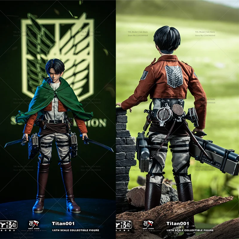 

YB-R2013 Deluxe Edition B 1/6 Scale Levi Investigation Corps Special Operations Team 12-inch Full Set Action Figure Male Soldier