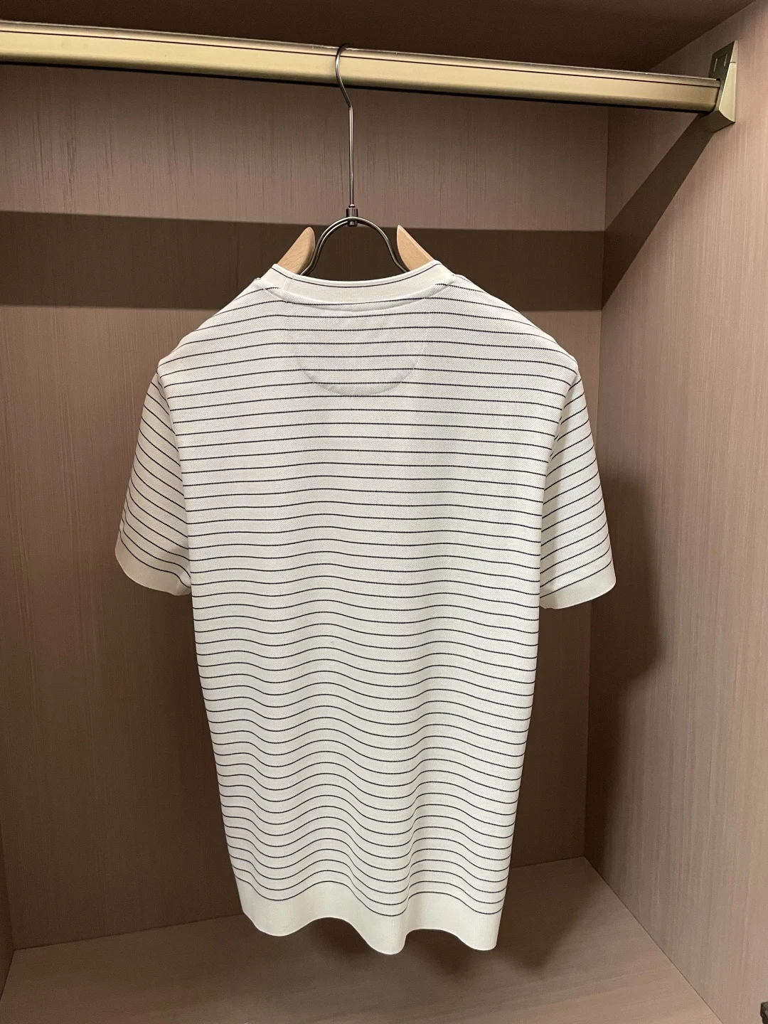 BC Striped Knitted Pearl Short Sleeve T-Shirt