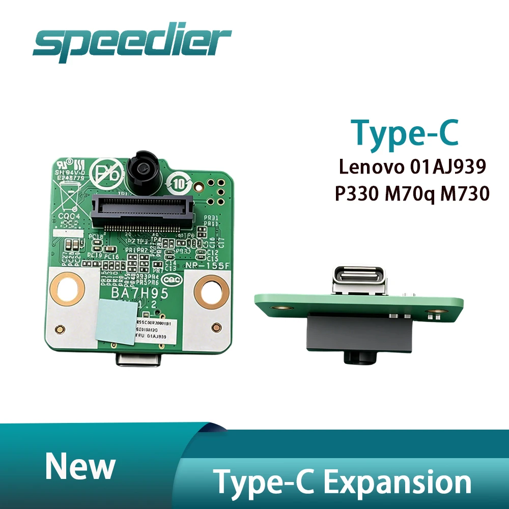 New for Lenovo 01AJ939 Type-C / USB-C Port Expansion Card Replicator Support P330 M70q M730