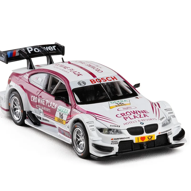 1:32 bmw m3 dtm luxo carro de corrida alta simulação requintado diecast brinquedo veículos estilo do carro liga modelo carro puxar para trás carros f299