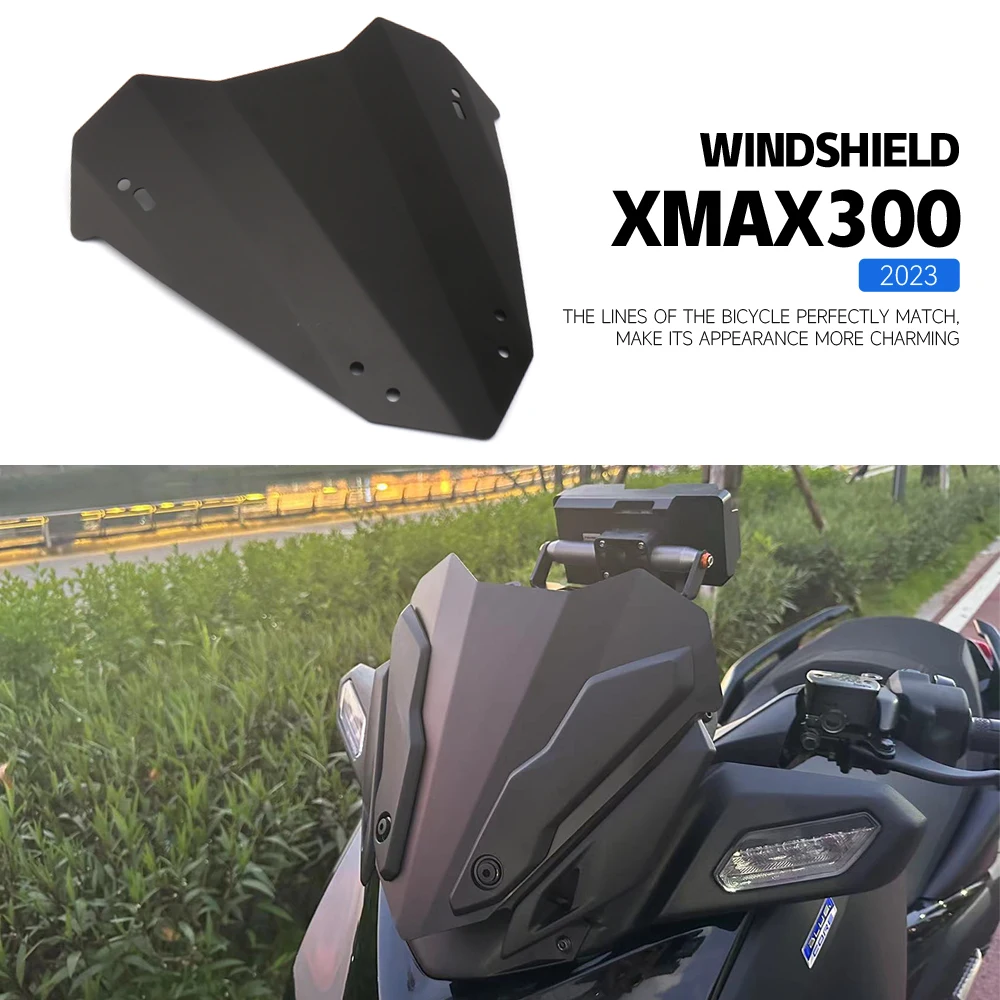 

Для YAMAHA XMAX 300 XMAX 300 X-MAX 300 2023, аксессуары для мотоциклов, переднее лобовое стекло, ветрозащитный воздушный дефлектор ветрового стекла