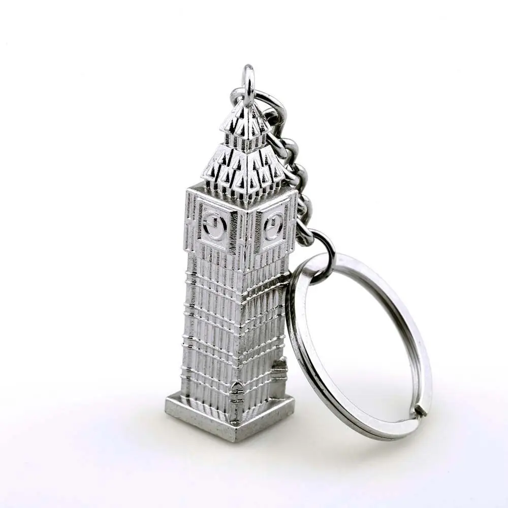 Travel Souvenir British Men London Women Unisex Key Holder Keychain Key Ring Metal
