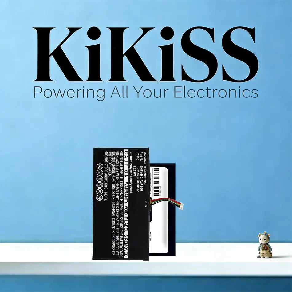 

E - Book Reader Battery 6000Mah For Barnes & Noble BNTV600 Nook HD+ Plus HD+9 Ovation AVPB00 AVPB002-A110-01 GB-S02-308594-0100