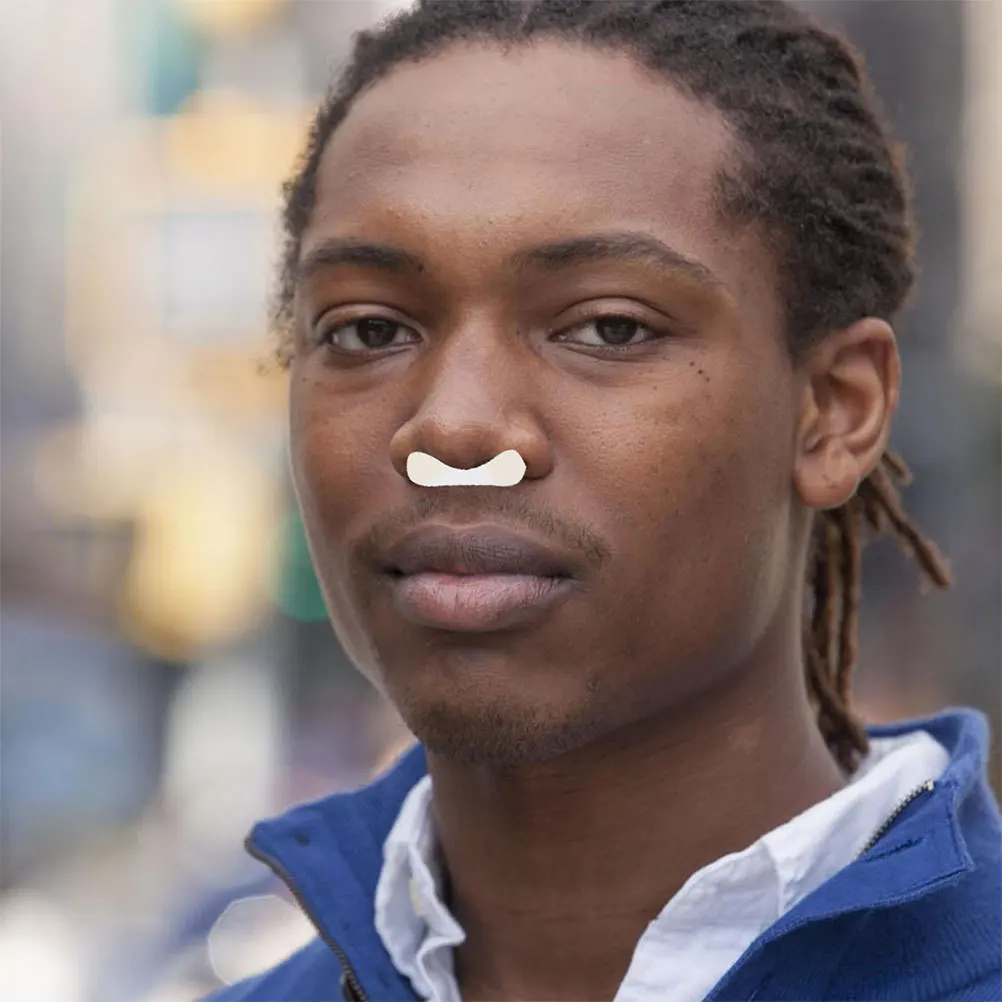 50 قطعة من فلاتر الأنف لمنع الغبار، سدادات أنف غير مرئية قابلة للتنفس للحساسية وحبوب اللقاح وأعمال البناء في الهواء الطلق