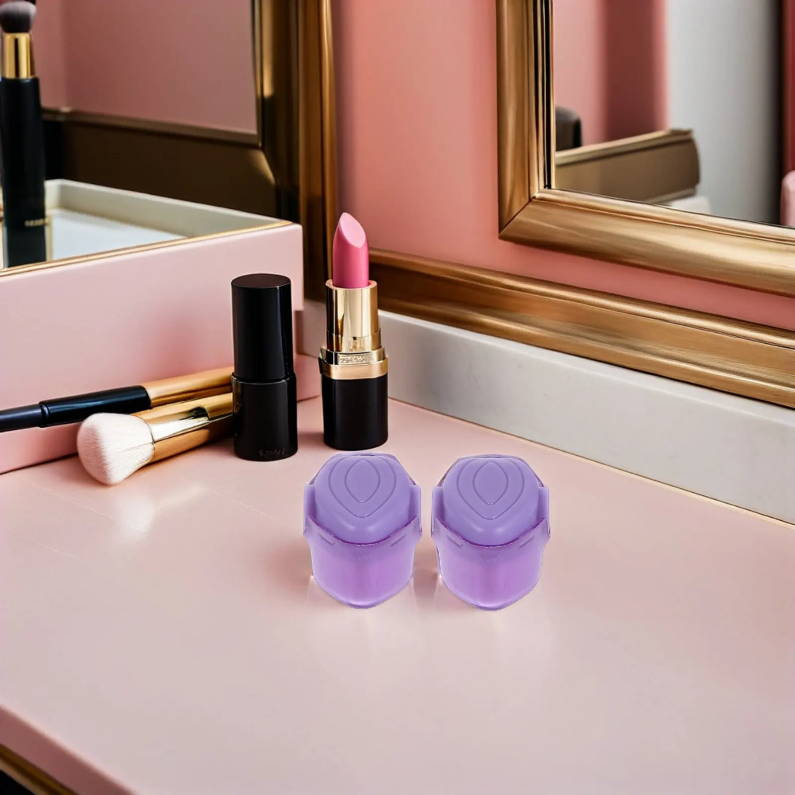3Pcs Sunscreen Applicator Brush Portable Foundation Powder Brush with Cover for Face Body Leg Tanning Self Tanner Mousse