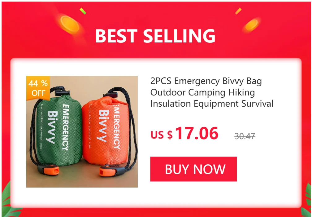 Sngpak Bivvy Bag Waterproof Sleeping Bag Outer Shell, Lightweight Tyvek Bivy Sack, OEM Alternative-Same Quality As The Original