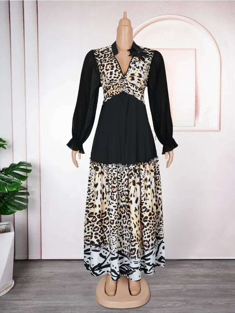 

African Dresses for Women Plus Size Africa Clothes Dashiki Ankara Turkey Outfits Gown Elegant Muslim Wedding Party Long Dress