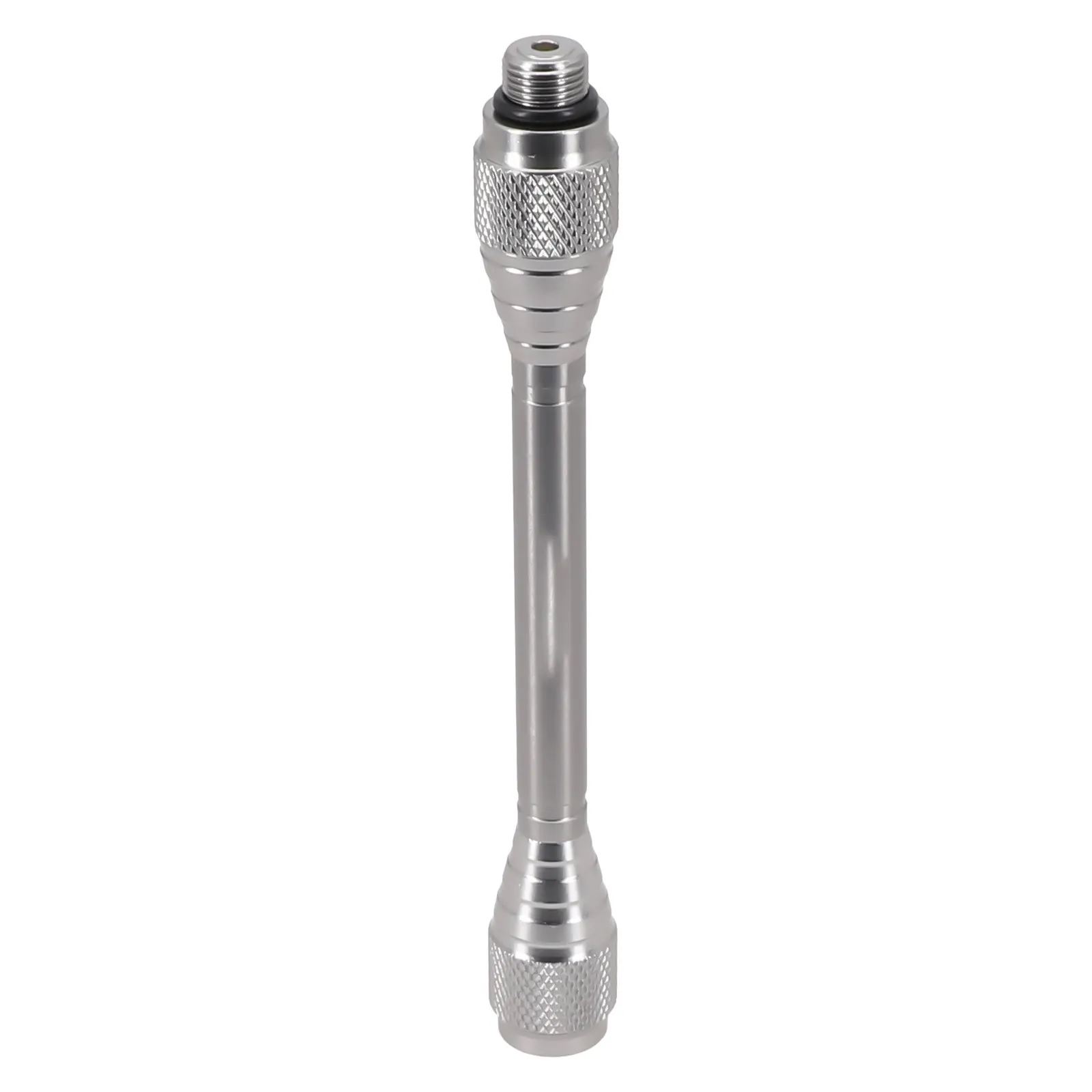 Outdoor Camping Gas Lantern Extension Tube Aluminum Alloy Construction Prevents Gas Leakage Convenient Screw Connection