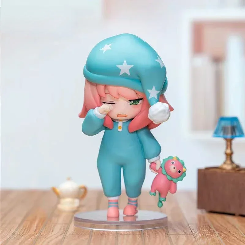 POP MART Spy Play House Ania Series Blind box Caja Ciega Kawaii Doll  Action Figure Toys Collectible Figurine Model Mystery Box