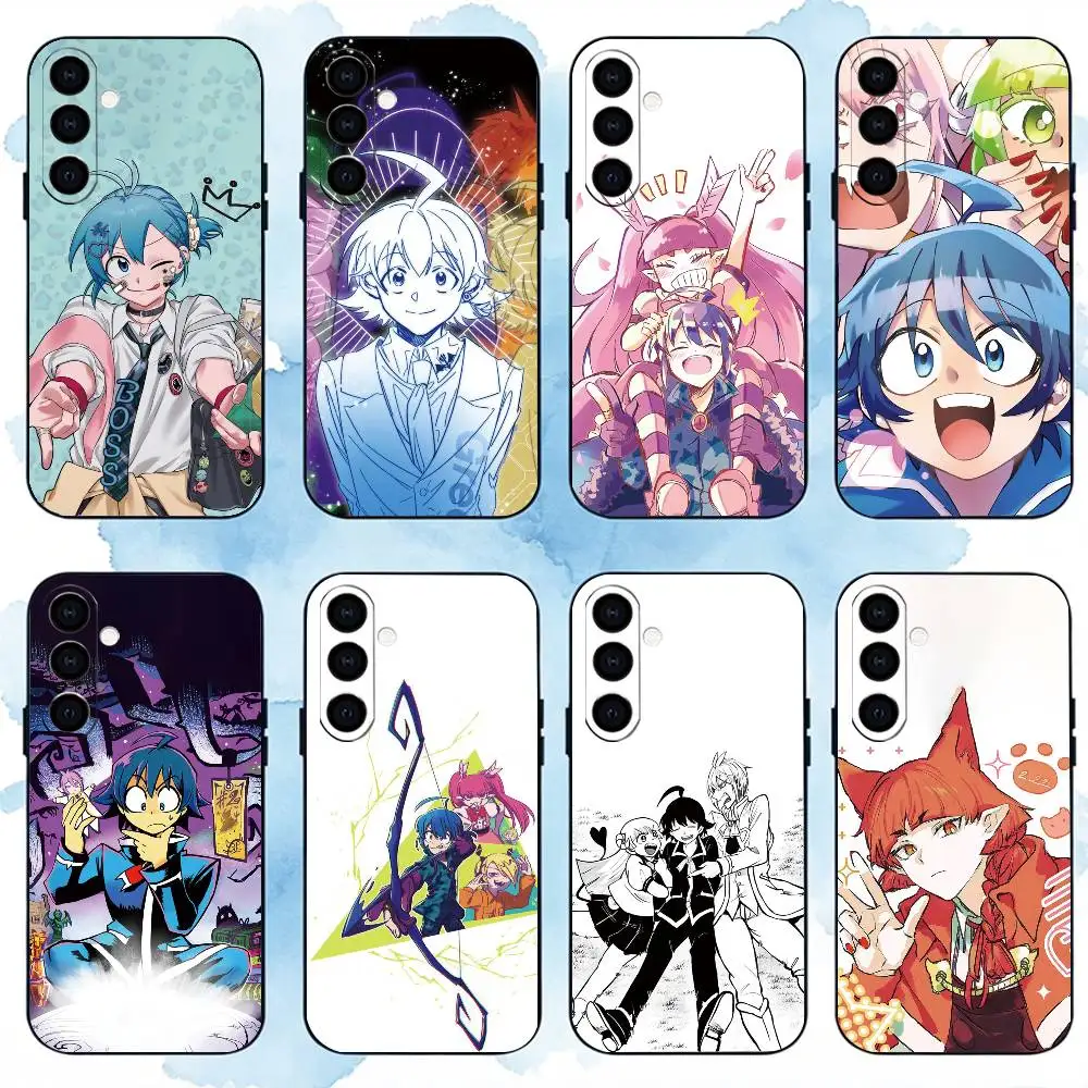 Welcome to Demon School Phone Case Black Silicone Soft For Samsung Galaxy A73,A72,A71,A70,A53,A52,A51