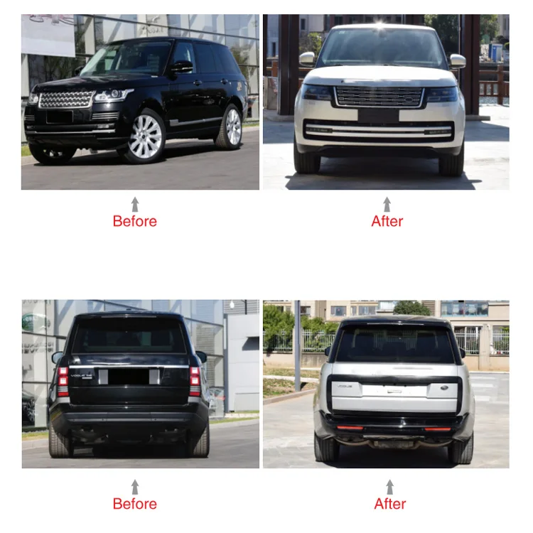 New No Cutting Required vogue Upgrade 2023 SV Style Body Kits Headlight Taillights Hood Front/Rear Bumpers Plug Play for