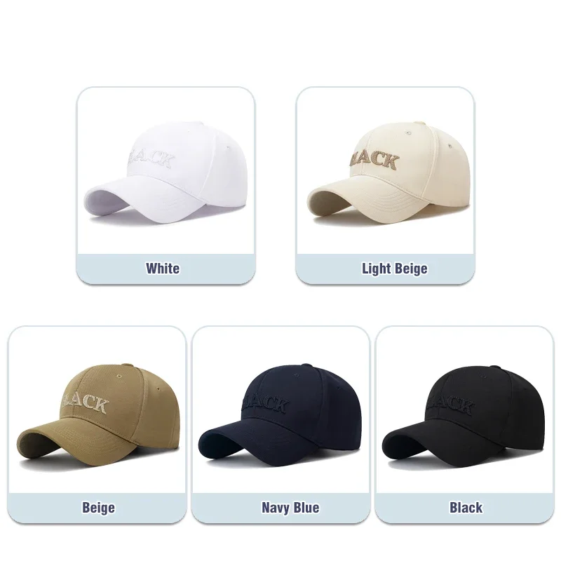 Gorras Para Hombres Hats for Men Women Quality Cotton Hard Top Baseball Cap Elastic Pineapple Cloth Material Embroidery Craft