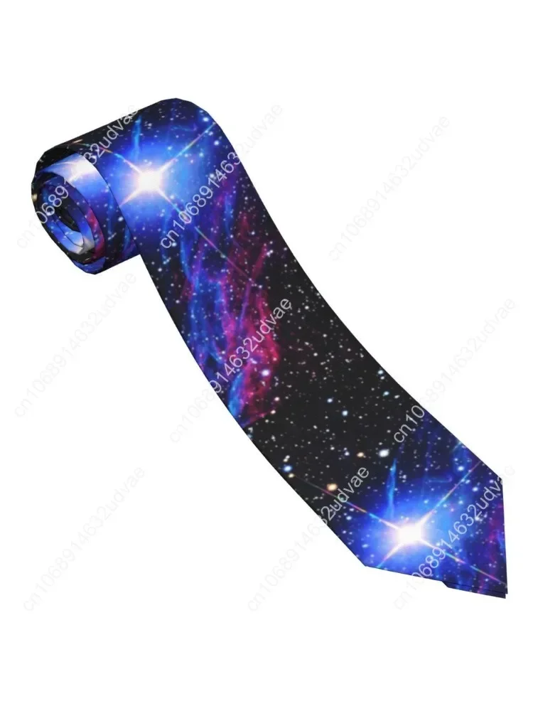 

Galaxy Fantasy Nebula Star Neckties Unisex Polyester 8 cm Universe Space Sky Neck Tie Mens Casual Classic Accessories