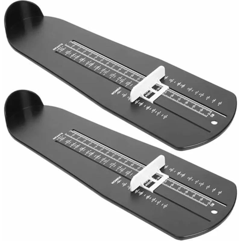 

Shoe Size Measuring Tool Plastic Foot Gauge Universal Ruler Device For Adults Kids Accurate Fitting Foot Care Home Essential