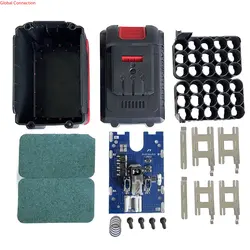 5S3P 18V18650 Li-ion Lithium Battery DIY Kit 21V Battery Box Bracket 5S BMS Cordless Drill Chainsaw Lithium Battery Accessories